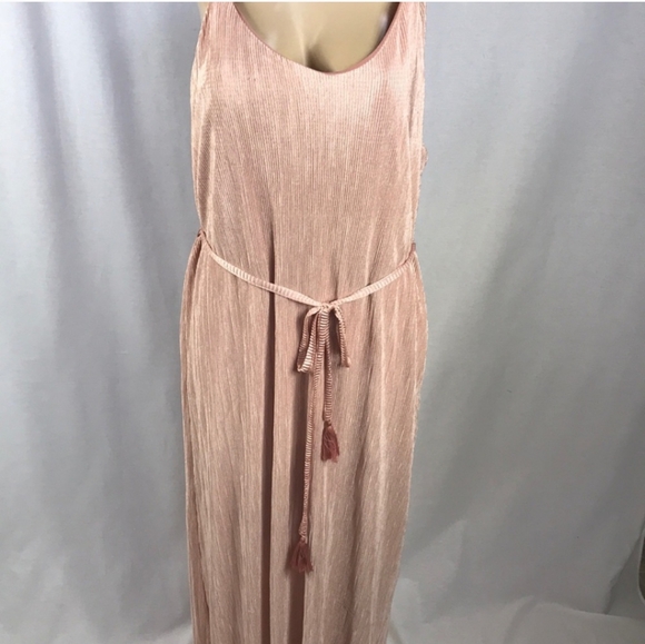 Mlle Gabrielle Pleats Style Maxi Dress - Picture 2 of 7